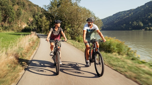 Ob entlang der Donau oder im Salzkammergut: Wer seine Freizeit gern am Rad verbringt, hat viele ...