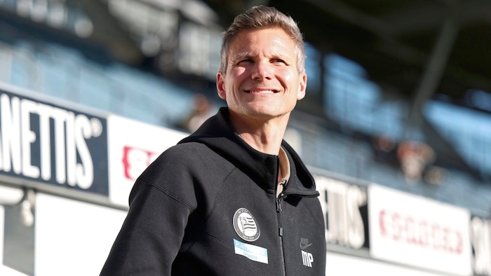 Sturms Sportchef Michael Parensen ist vom großen Interesse an Böving nicht überrascht.