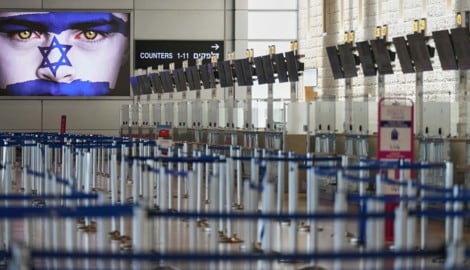 Nach wie vor ist das Drehkreuz der Region, der Flughafen Ben Gurion bei Tel Aviv, geschlossen – ...