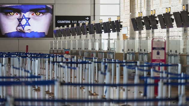 Nach wie vor ist das Drehkreuz der Region, der Flughafen Ben Gurion bei Tel Aviv, geschlossen – ...