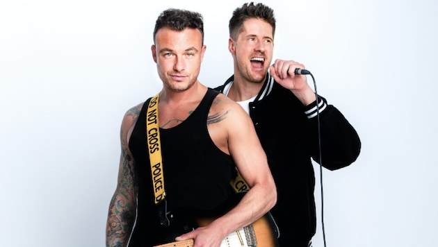 Das Musik-Duo SDP spielt im Gasteinertal auf.