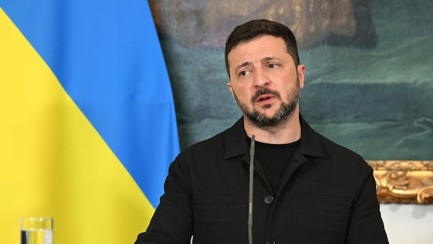 Der ukrainische Präsident Wolodymyr Selenskyj