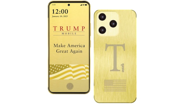 So sieht das erste „Trump Mobile“-Smartphone aus.