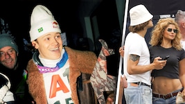 Lucas Pinheiro Braathen brillierte heuer beim Slalom in Kitzbühel und sicherte sich den dritten ...
