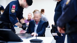 Der 45-Jährige bei seinem Mordprozess.