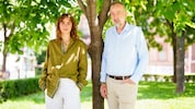 Die Filmemacherin und der Medienunternehmer: Gloria Habsburg mit ihrem Vater Karl