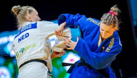 Elena Dengg (r.) musste sich Margit De Voogd geschlagen geben.