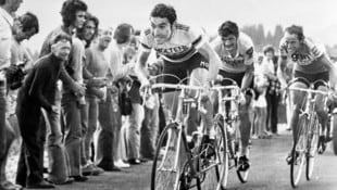 Radlegene Eddy Merckx gewann 525 Rennen. 