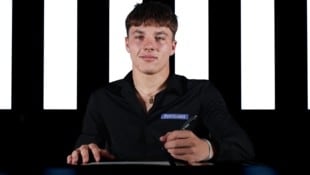 Mittelfeld-Talent Filip Rozga unterschrieb beim SK Sturm. 