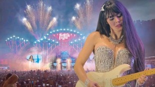 Die Sängerin Juliana Bonde bearbeite Videos vom Electric Love Festival – jetzt sieht es so aus, ...