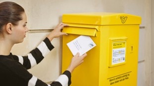 In Österreich werden Jahr für Jahr weniger Briefe aufgegeben. 