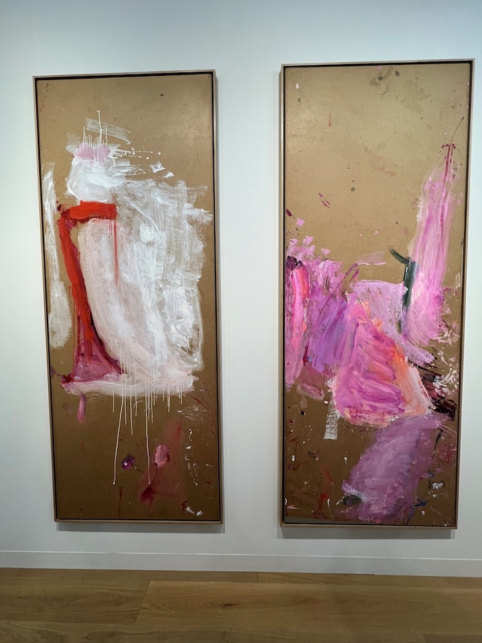 Martha Jungwirth: Ohne Titel aus dem Jahr 2025 in der Galerie Thaddaeus Ropac