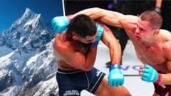 Bogdan Grad (re.) steht vor seinem zweiten UFC-Kampf. Ein „Brocken“ aus den Bergen wartet ...