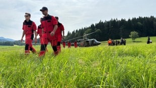 Rund 45 Teilnehmer trainierten, um für den Ernstfall bestens vorbereitet zu sein.
