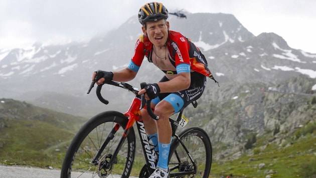 Hermann Pernsteiner, 2020 Etappenzweiter beim Giro d‘Italia, ist heuer wieder in Schladming bei ...