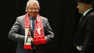 Oberösterreichs Tischtennis-Landespräsident Hans Friedinger (84).