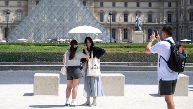Künftig soll es in Paris mehr Schattenplätze bekommen.
