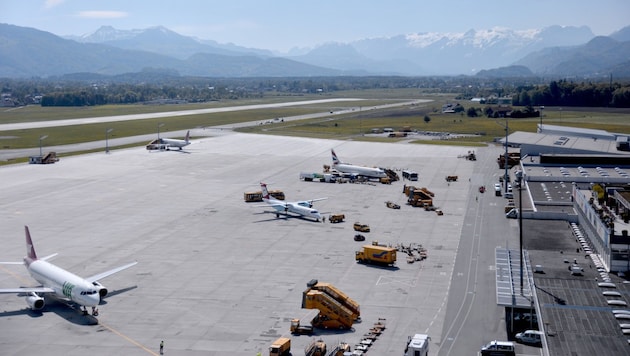 Das vergangene Jahr lief am Salzburger Flughafen sehr gut.