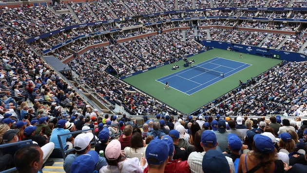 Das Arthur-Ashe-Stadion in New York