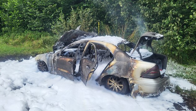 Die Feuerwehr aus Glanegg-Maria Feicht stand im Einsatz.