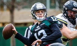 Der beste heimische Quarterback in der AFL: Reischl.