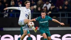 Der deutsche Nationalspieler Max Moerstedt (links, im Dress seines Vereins Hoffenheim) erzielte ...
