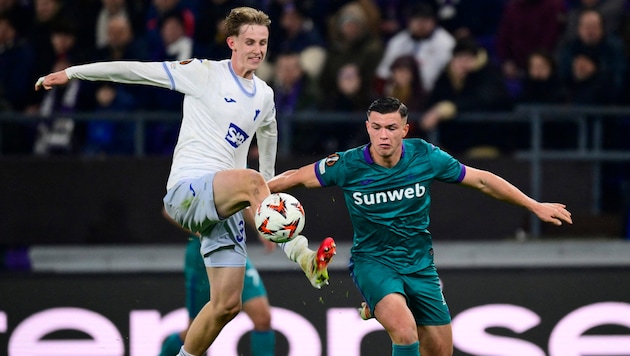 Der deutsche Nationalspieler Max Moerstedt (links, im Dress seines Vereins Hoffenheim) erzielte ...