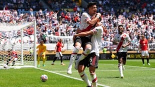 Große Freude bei den River-Plate-Kickern