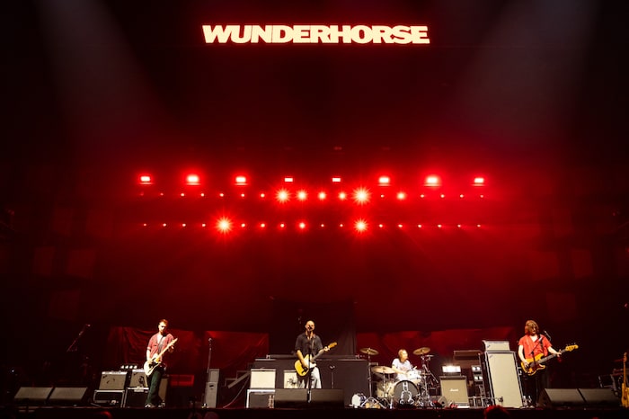 Die Briten von Wunderhorse passen vielleicht nicht zu Green Day, aber sehr gut als Headliner in ...