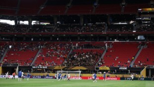 Das Mercedes-Benz Stadium blieb beim Spiel zwischen Chelsea und Los Angeles FC weitgehend leer.