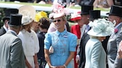 Royales Schaulaufen in Ascot! König Charles, die Freundin seines Neffen Peter Phillips, Harriet ...
