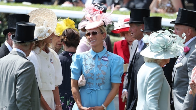 Royales Schaulaufen in Ascot! König Charles, die Freundin seines Neffen Peter Phillips, Harriet ...