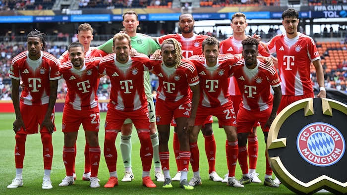 Stets auf der Brust der Bayern-Spieler: Das Telekom-T