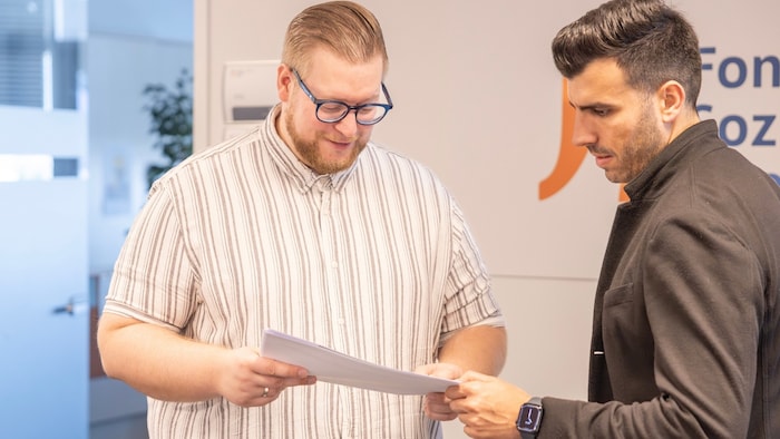 Vom Lehrling zum Referenten in der Geschäftsführung – Martins Weg beim FSW.
