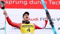 Lukas Feurstein gewann im März sein erstes Weltcuprennen. 