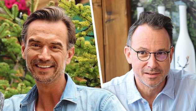 Showmaster Florian Silbereisen und Produzent Michael Jürgens sind derzeit in Kitzbühel zu Gast. 