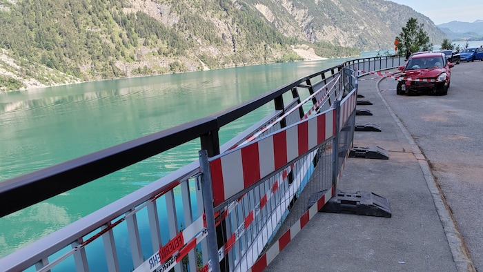 Ein Absturz in den See konnte verhindert werden.