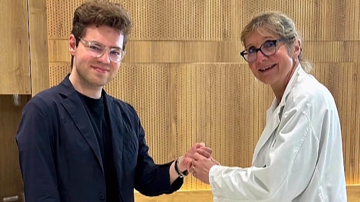 Luka Krizanac und seine Schweizer Chirurgin Dr. Esther Vögelin