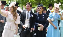 Royaler Empfang in Ascot! Zara und Mike Tindall, Sarah Herzogin von York, Prinzessin Beatrice ...