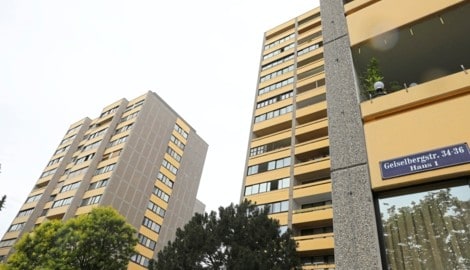 In jener Plattenbau-Siedlung in Simmering wurde das Mädchen gefunden.