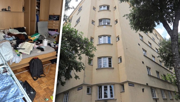 Erst wurde eine Wohnung in Margareten verwüstet, dann verschwanden die Einbrecher offenbar in ...