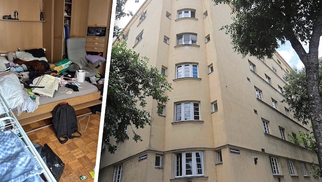Erst wurde eine Wohnung in Margareten verwüstet, dann verschwanden die Einbrecher offenbar in ...