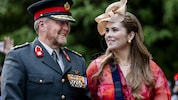 Kronprinzessin Amalia absolvierte rund eine Woche nach ihrer Entlassung aus dem Spital schon ...