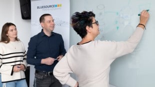 Das Team von Bluesource arbeitet mit der FH zusammen