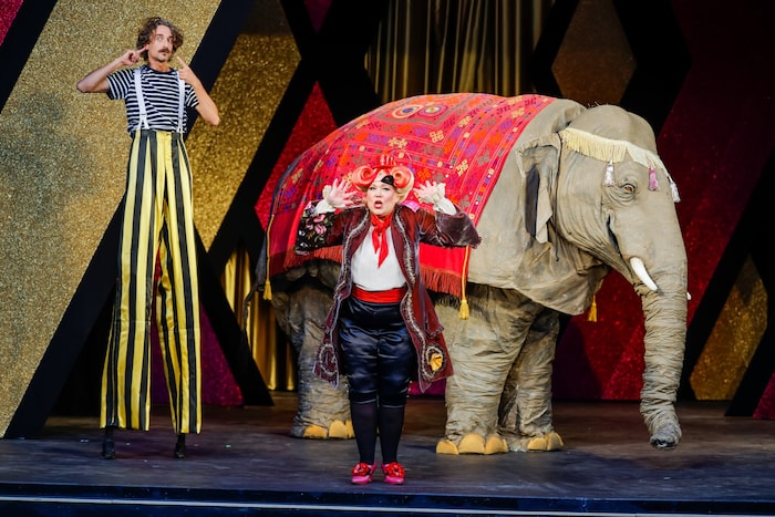 „Artist“ Bernhard Zandl und „Zirkusdirektorin“ Susanna Hirschler