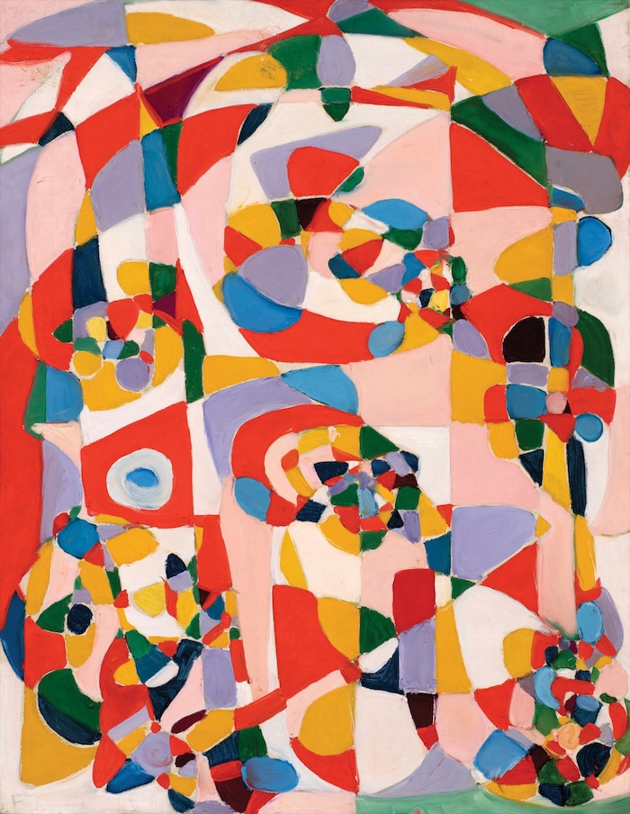 Fahrelnissa Zeid: Ohne Titel (Komposition), um 1949