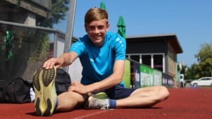 Zsombor Klucsik hat zwei Limits für die U18-EM in der Tasche.