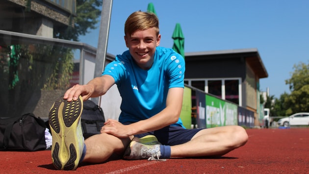 Zsombor Klucsik hat zwei Limits für die U18-EM in der Tasche.