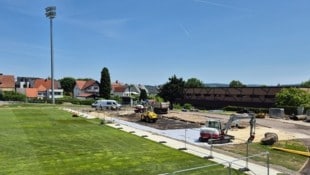 Die Tribünen in Hartberg sind weg – noch.