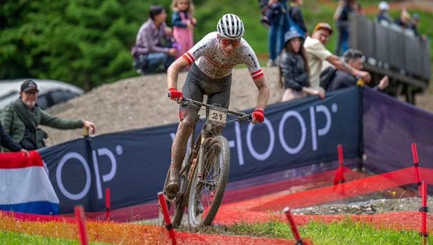 Julius Scherrer war die Sensation beim Heimweltcup in Leogang.